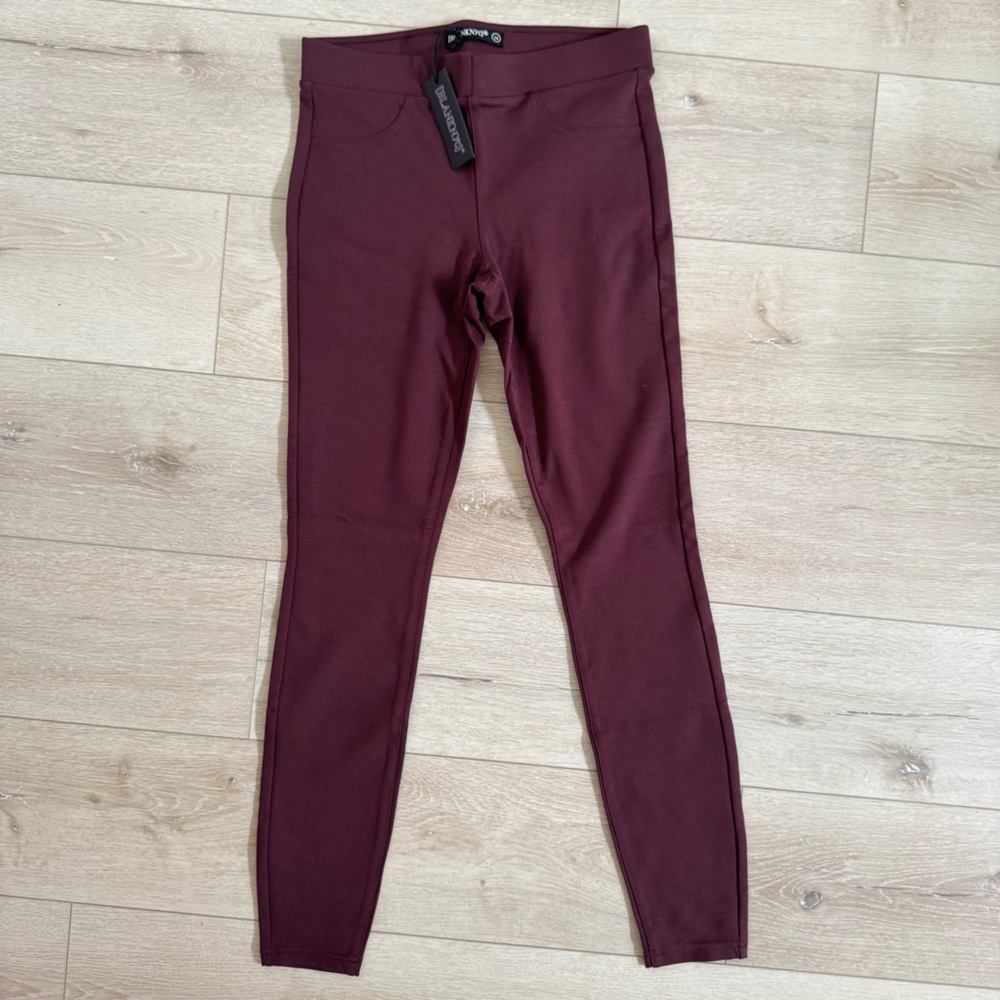 BLANKNYC Maroon Leggings
